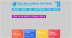Desktop Screenshot of ddmjm.cz